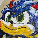 تابلو بوم نقاشی سونیک Sonic the Hedgehog - Image 5