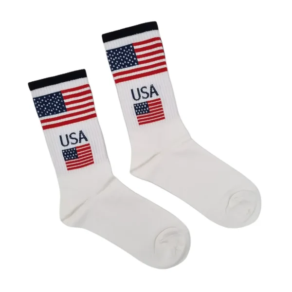 جوراب طرح پرچم آمریکا Usa