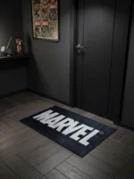 پادری اتاق طرح مارول مشکی Black Marvel
