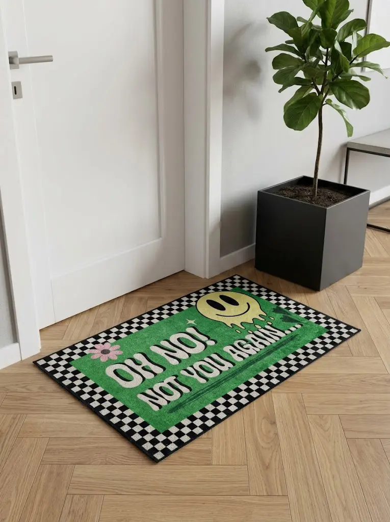 Oh No Doormat 1-1 پادری رترو طرح وای دوباره تو نه!