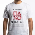 تیشرت گیمینگ پلی استیشن رترو Playstation