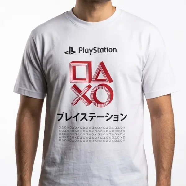 تیشرت گیمینگ پلی استیشن رترو Playstation