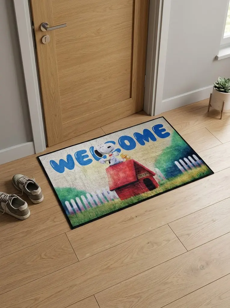 Snoopy Doormat 1-1 پادری اتاق طرح اسنوپی Snoopy