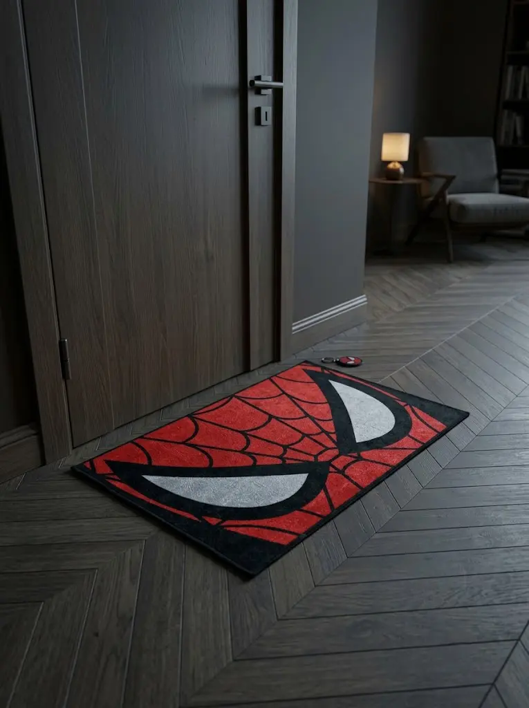 Spider-Man Doormat 1-1 پادری اتاق طرح مرد عنکبوتی Spider-Man