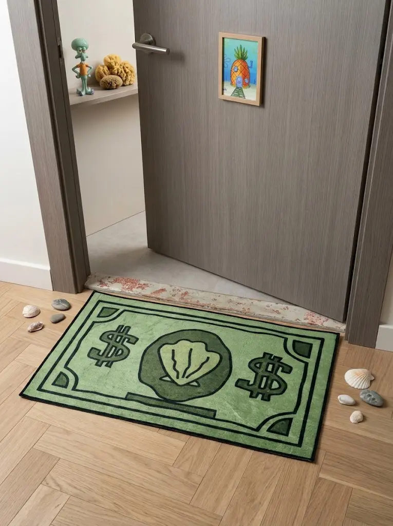SpongeBob Doormat 2-1 پادری طرح پول باب اسفنجی