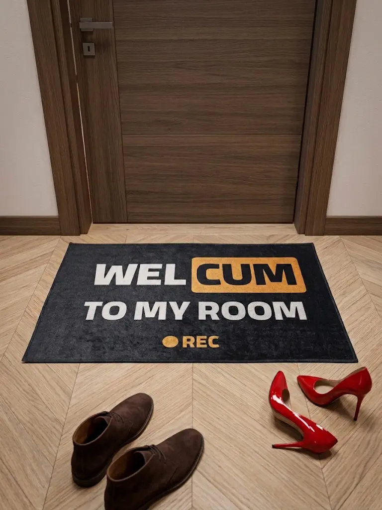 Welcum Doormat 1-1 پادری طرح به اتاقم خوش اومدی!